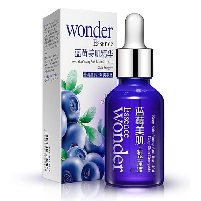 BIOAQUA Skin Care Blueberry Serums Hyaluronic Essence Acid Liquid Anti Wrinkle Anti Aging Collagen Pure Moisturizing Day 15ml