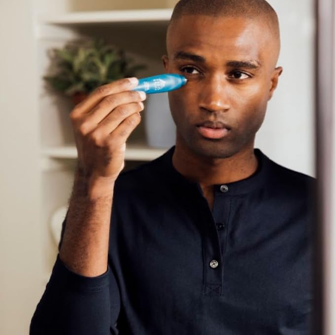 Oars + Alps Men's Skin Care Kit, Gift Set Includes Face Wash, Eye Roller, and Moisturizer, Vegan and Gluten Free, Travel Size & TSA Approved, 3 Items Total