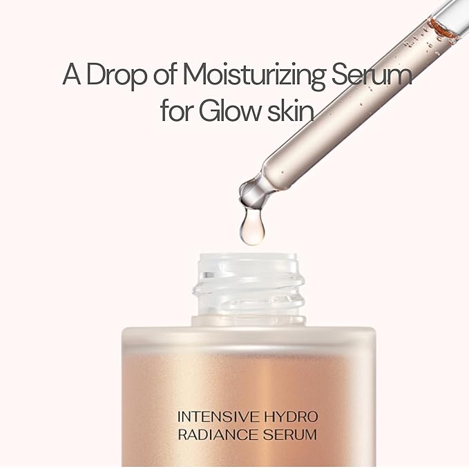 Glow Niacinamide Dew Drops Face Serum, Hydrating Vita-Hyaluronic Acid Skincare Serum, Collagen boosting Peptides, Bakuchiol for Dewy, Glowing Skin, for Sensitive skin (50ml /1.69 fl.oz.)