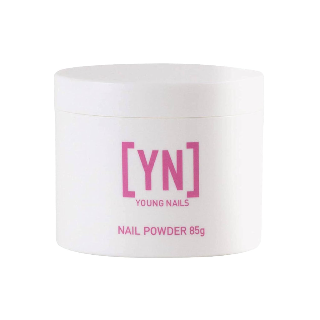 Young Nails Acrylic Core Powder - Self-Leveling Acrylic Nail Powder, Clear Nude Pink White Acrylic Powder for Nail Extenstion, Professional Grade, Superior Adhesion, Color - XXX White, 85g