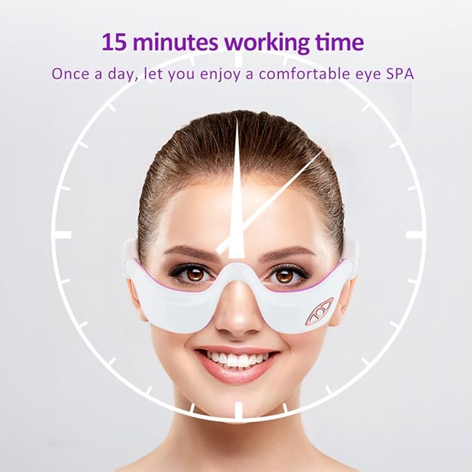 Winksy Eye Skin Care: Eliminate Dark Circles and Under Eye Bags Red Light Therapy