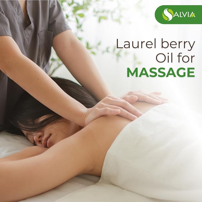 Laurel Berry Oil | Pure and Natural Essential Oil | Use for Hair Care, Skin Care | Used in Soap, Shampoo, Lotion, Serum| DIY Cosmetic Grade (16.90 Fl Oz (Pack of 1))