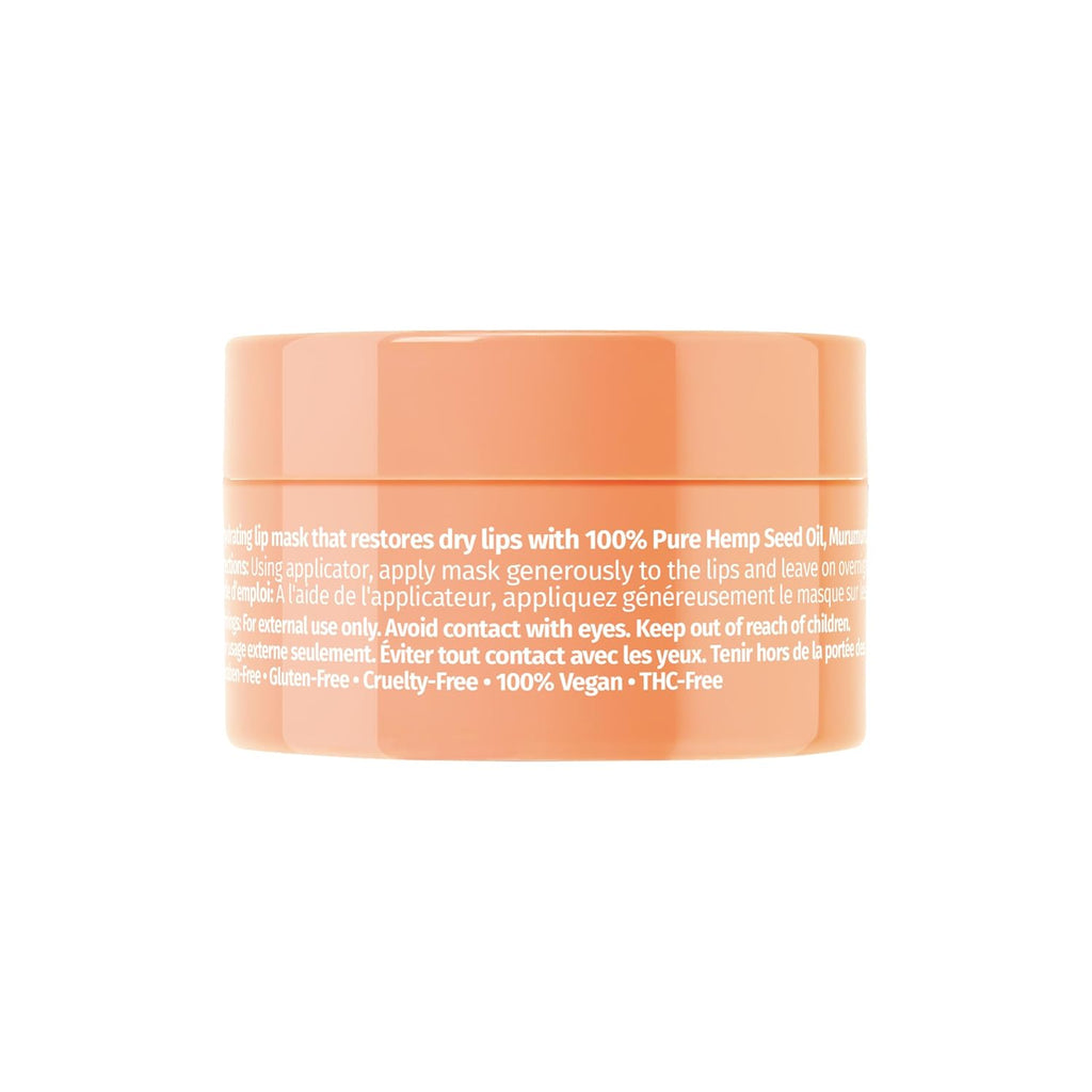 Hempz Hydrating Lip Sleeping Mask - Sweet Pineapple & Honey Melon (.95 Oz.) | Overnight Hydrating Lip Balm for Dry Lips, Lip Repair, Chapped Lip Treatment & Nourishment for Women