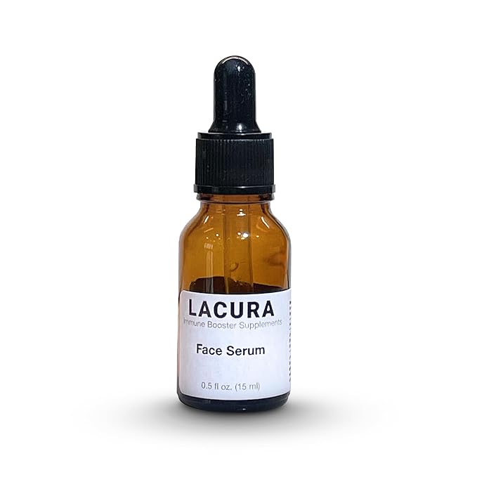 LaCura Therapeutic Face Oil with Vitamin E & Organic Jojoba - Natural Anti-Aging Facial Serum with Essential Oils for Mature Skin - Hydrating for Wrinkles & Dry Skin, 15ml