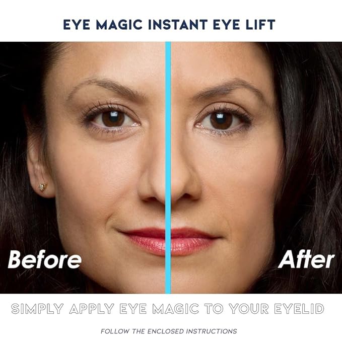 Premium Instant Eyelid Lift (L/XL-Refill). Look Younger Instantly | Made in America - Lifts and Defines Droopy, Sagging, Hooded Eyelids For A Youthful Look