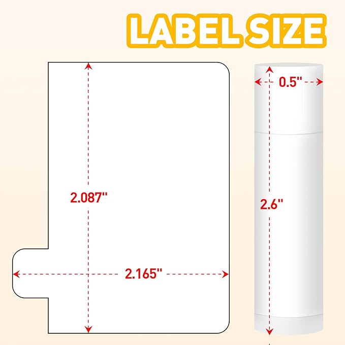 350 Pack Lip Balm Unlabeled, Natural Lip Balm Bulk Blank Tube, Personalized Lip Balms for Party Favors Adults and Bridal Shower Favors or Baby Shower Gifts-7 Flavors