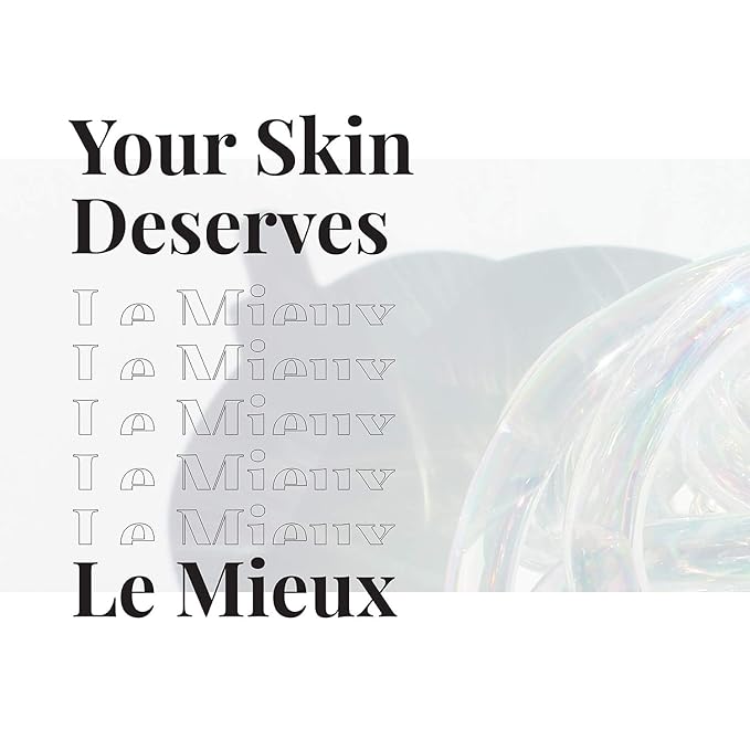 Le Mieux Beauty Essentials for Dull Skin - 5-Piece Skincare Set - Illuminating Cleanser & Toner, Vitamin C Serum, Eye Wrinkle Corrector and Bio Cell Rejuvenating Cream for Face