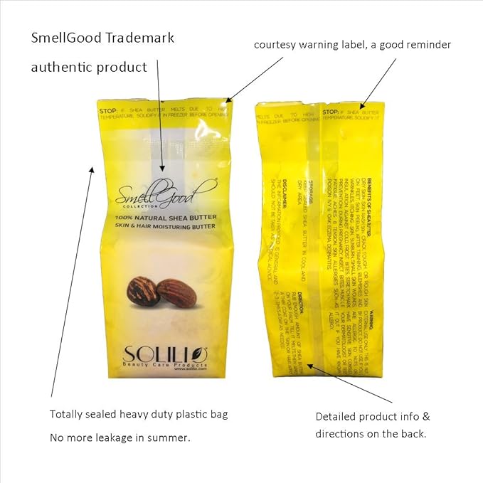 Unrefined Raw Shea Butter, 3 Pound