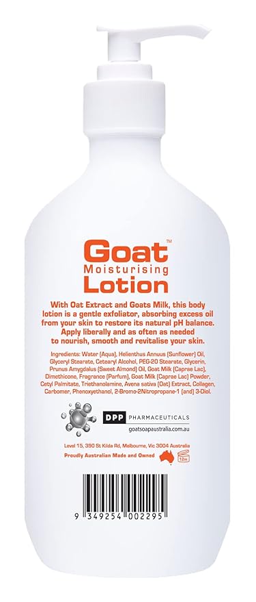 Milk Lotion - Moisturizing - Non Greasy - 17 oz Enriched Milk, Suitable for Dry, Itchy or Sensitive Skin - Made in Australia - Oatmeal