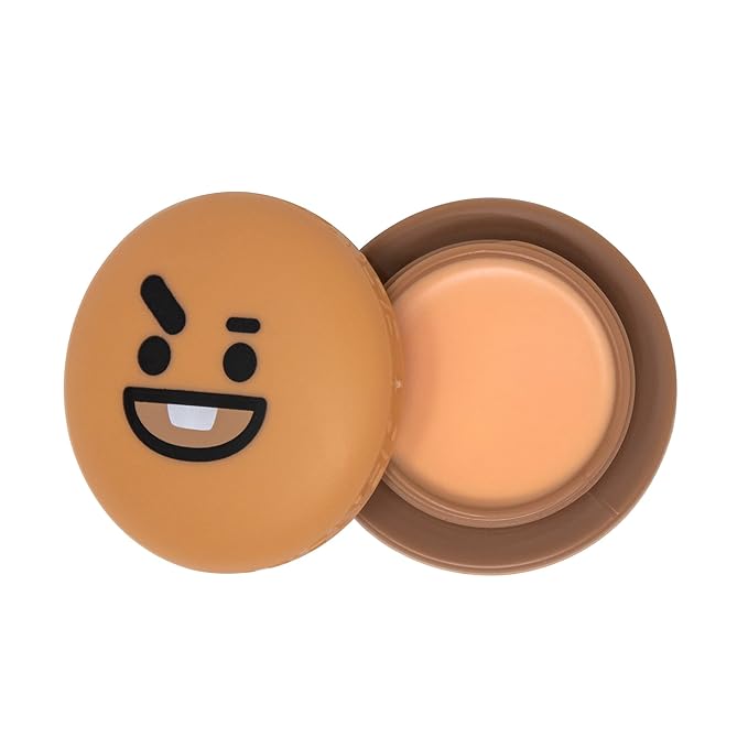 The Crème Shop BT21 SHOOKY Macaron Lip Balm - Chocolate Crème