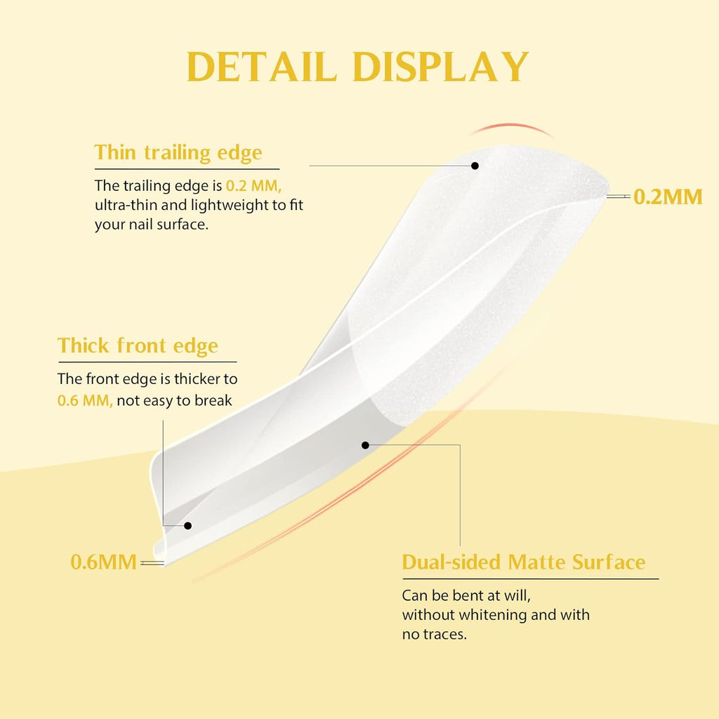 SAVILAND Gel Nail X Kit: 500 Pcs Square Nail Tips Gels Nail Kit with Drill, 0.5 Oz 4-in-1 U V Nail Glue with Lamp, Nail Kit At Home Art Designs & Salon Manicure Kit Gift For Women