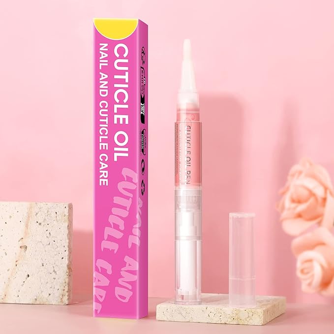 COSCELIA 8pcs Cuticle Oil for Nails Cuticle Oil Pen Bulk for Nail Care Gel Polish Softener and Strengthener Natural Moist Gel Nail Nourishment Treatment Manicure Tools DIY Gifts for Women