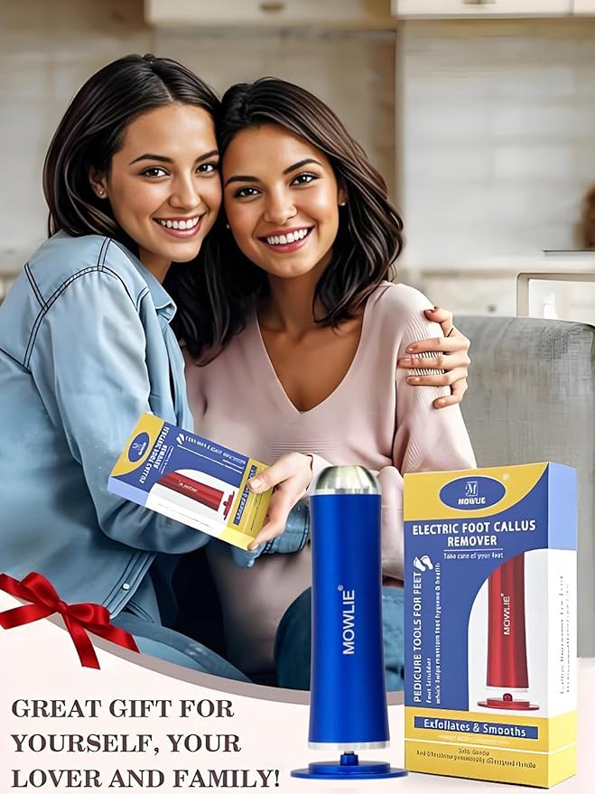 Electric Foot Callus Remover,Foot Scrubber & Callus Remover for Feet Foot Spa Pedicure Tool with 60 Grinding Discs Professional Electric Foot File Ideal for Nurses Teachers Workers