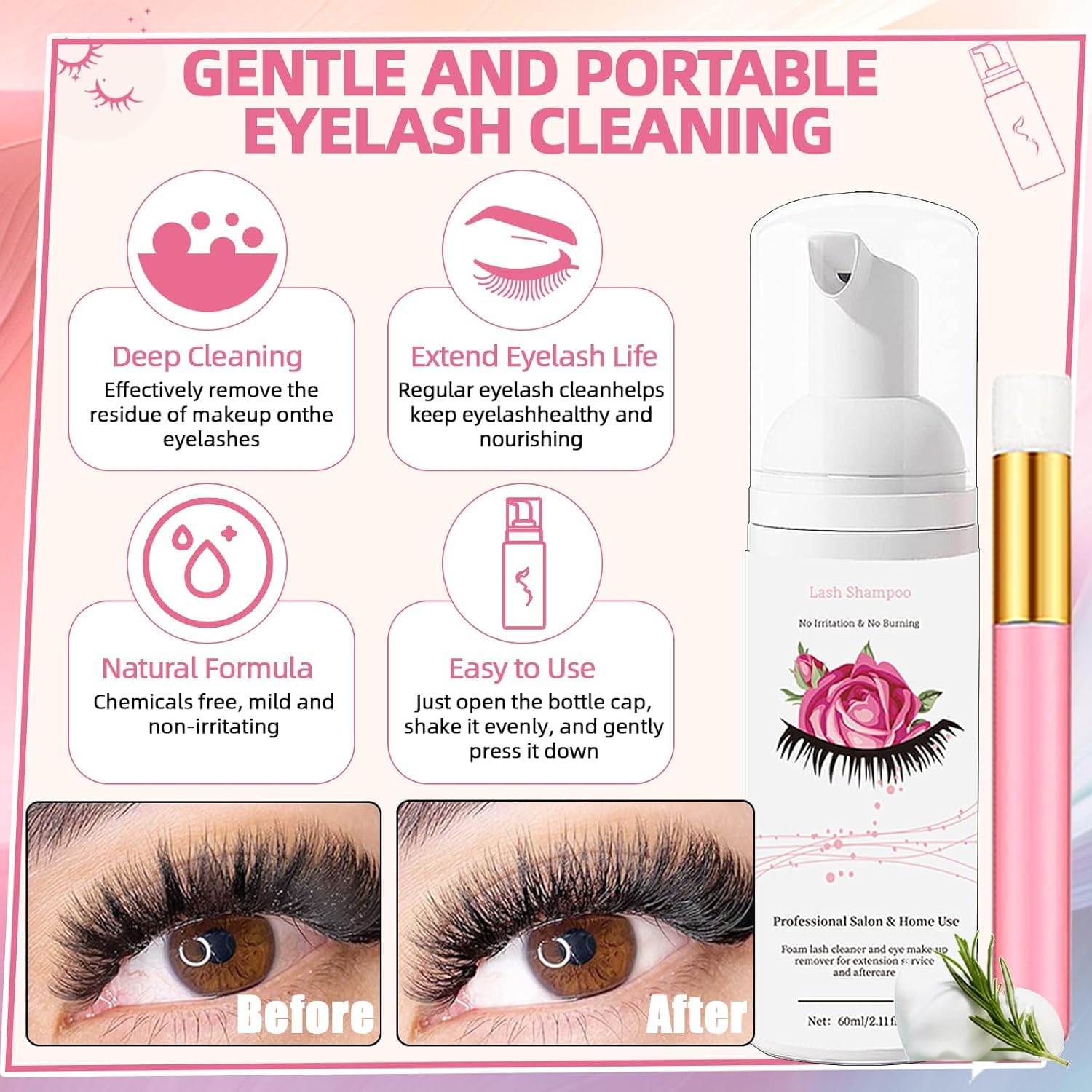 DIY Lash Extension Kit 900Pcs D Curl 9-18mm Lash with Lash Bond and Seal,Quick Glue Remover Lash Shampoo Cleansing Brush Wristband Tweezers Eyelash Brush Mini Applicator