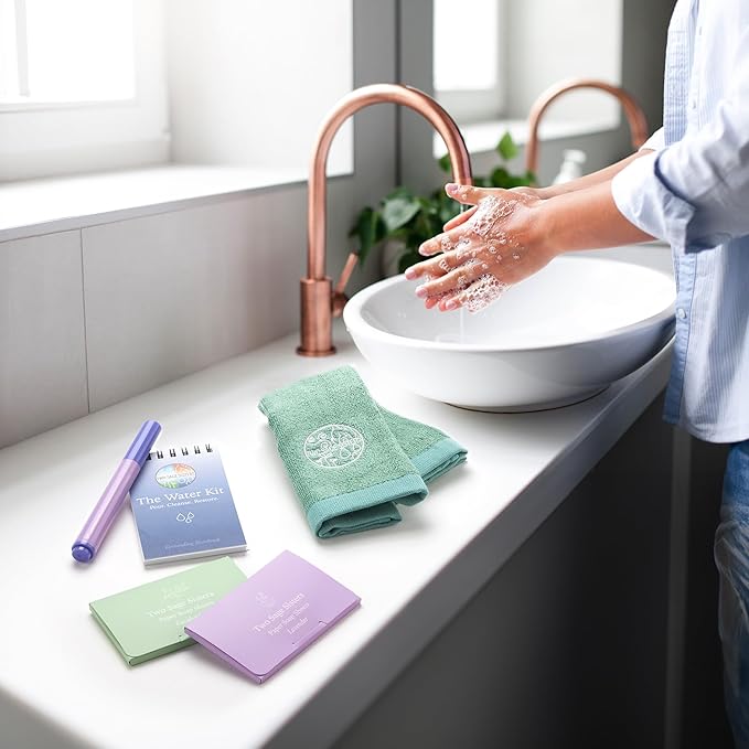 The Water Kit - Jump Into Spring with Selfcare - Wash Away Negative Thoughts for Stress Relief and Healing - Care Kit by Two Sage Sisters