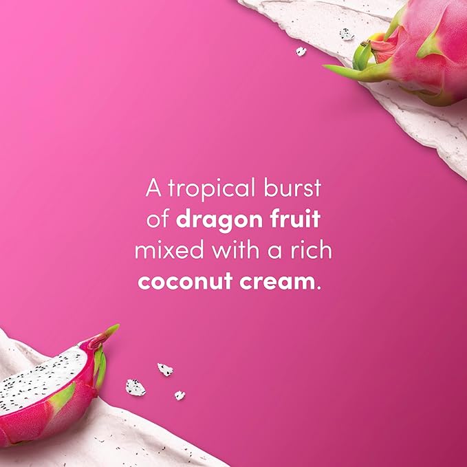 Dove Body Scrub Dragon Fruit & Coconut Cream For Silky Smooth Skin Body Scrub Exfoliates and Provides Lasting Nourishment 15 oz