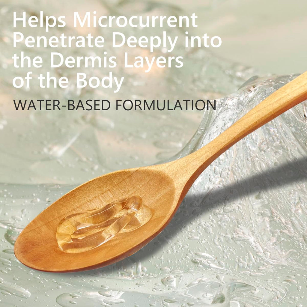 Conductive Gel with Aloe Vera for Face Microcurrent, Deep Hydrating Formula Radio Frequency Gel, Fragrance-Free, Paraben-Free, 75 fl oz