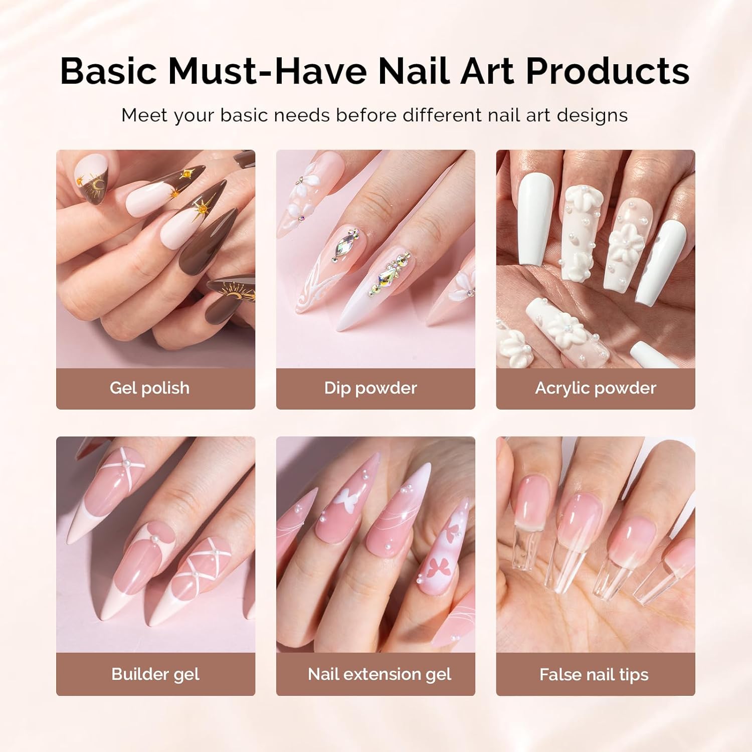 MelodySusie 2PCS Nail Dehydrator and Primer, Professional Natural Hema Free and Acid Free Primer,Dehydrator for Acrylic Powder and Gel Nail Polish,Fast Dry 15ML