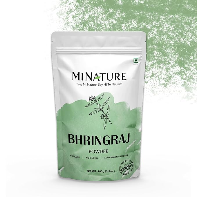 minature Bhringraj Powder (Eclipta Prostrata) | False daisy| Natural and Pure Dry leaves| Ideal for Oil & Pack | Improves Texture |Control Hair Pigmentation| 100g(4 oz)