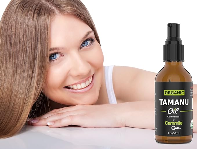 Organic Tamanu Oil - Natural Psoriasis Treatment - Great For Eczema, Acne & Scars - Cold Pressed