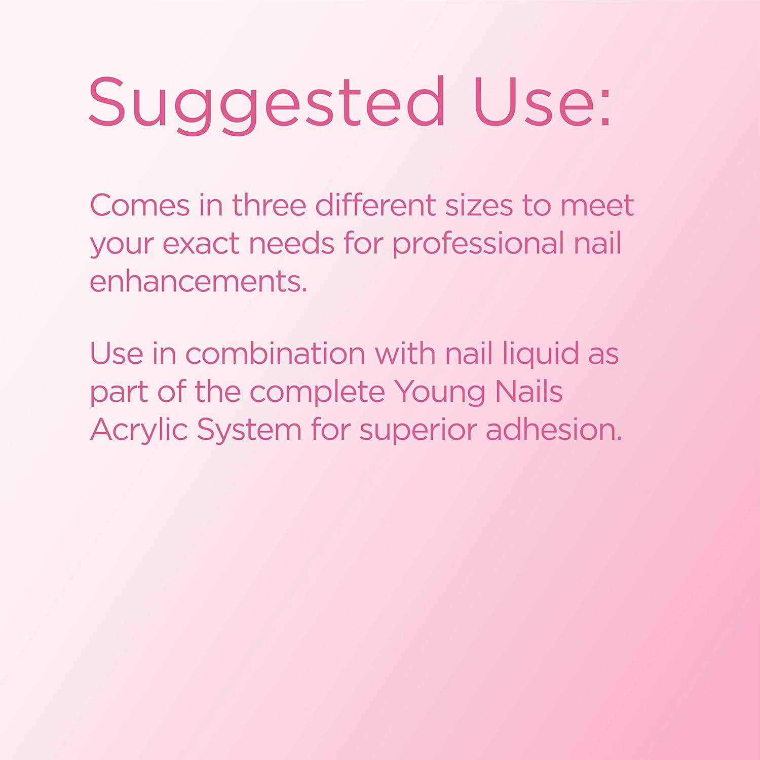 Young Nails Acrylic Core Powder - Self-Leveling Acrylic Nail Powder, Clear Nude Pink White Acrylic Powder for Nail Extenstion, Professional Grade, Superior Adhesion, Color - XXX White, 660g