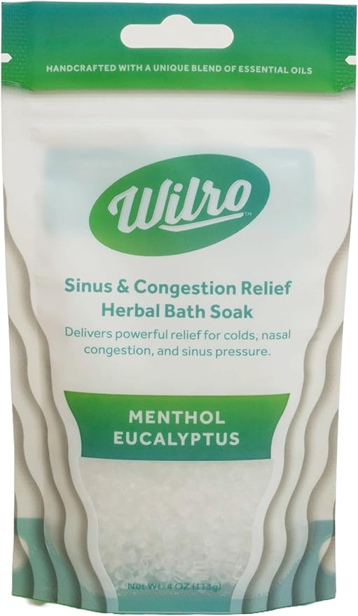 Wilro Soothing Aromatic Bath Salts, 3 Pack, Variety Sampler Pack
