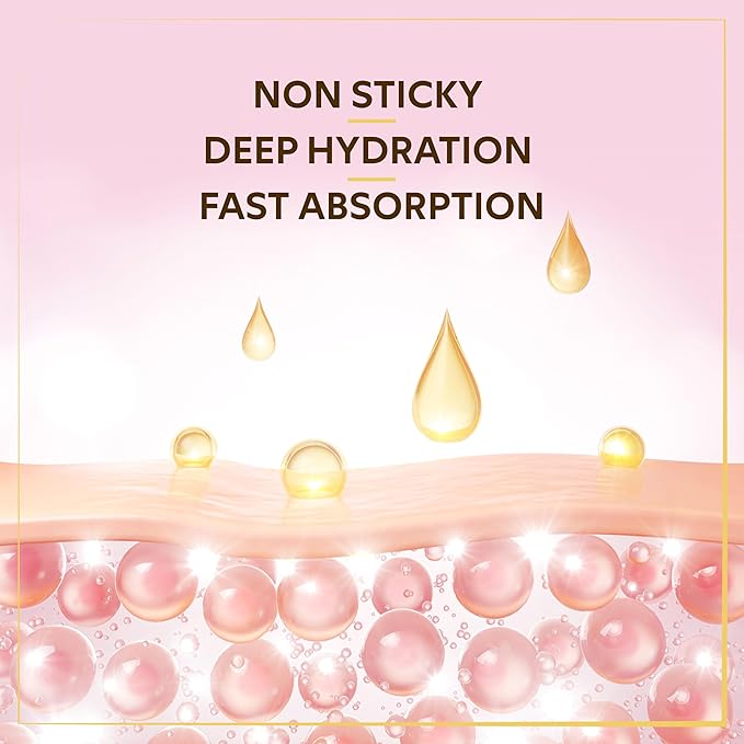 Daily Skin Moisturizing Body Oil with Apricot, Jojoba, Avocado & Vitamin E Oil | Hydrating & Nourishing for all Skin types | After Shower oil 8oz Vanilla Sugar Scented