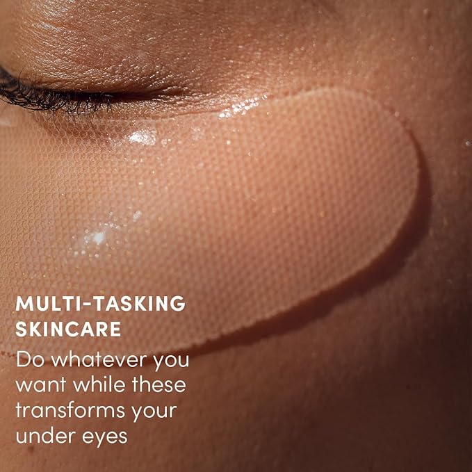 NOT ACTIVE Eye Masks - Softening and Smoothing Under Eye Masks - All Skin Types, Vegan, Cruelty Free, Fragrance Free, 30 Count (4 Pack)