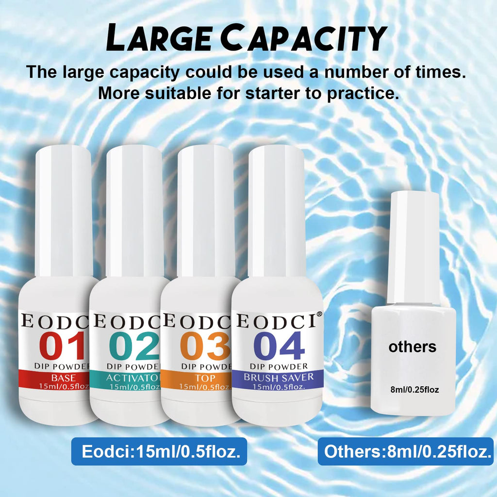 12 Pcs Dip Powder Nail Kit Starter Quick Drying, 6 Colors Nude Brown Grey Mocha Dipping Powder Kit With Base & Top Coat/Activator/Brush Saver No Needed Nail Lamp Curing