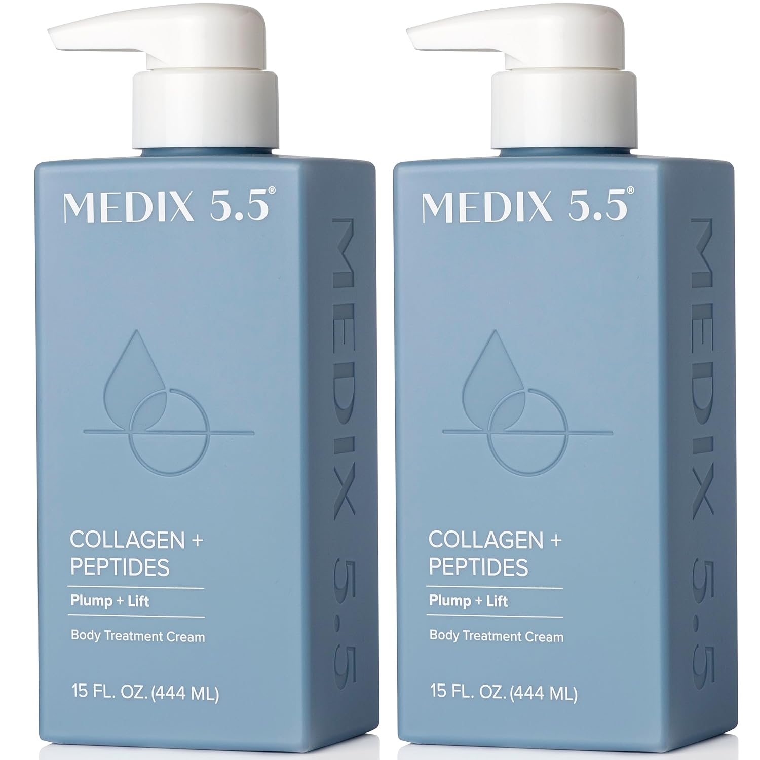 Medix 5.5 Collagen Cream Body Lotion & Face Lotion For Dry Skin & Wrinkles | Collagen Peptides Tightening Cream Body Moisturizers Helps Lift, Tighten, & Firm Skin | Skin Care Products | 2-Pack