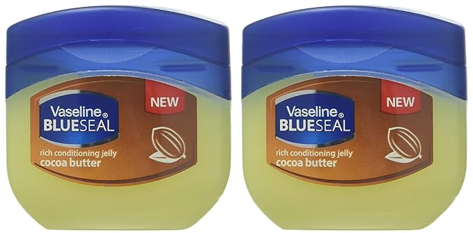 Vaseline Cocoa Butter Petroleum Jelly 1.75 oz (Pack of 2)