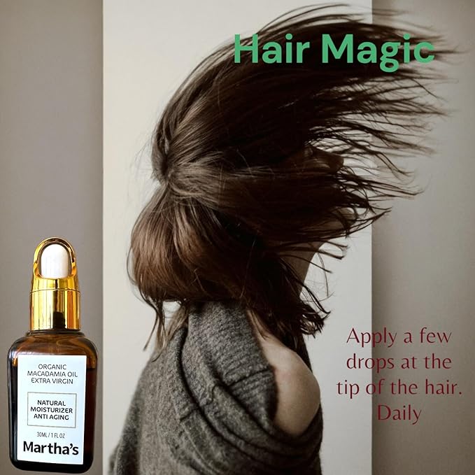 Martha's Organic Macadamia Skincare Oil