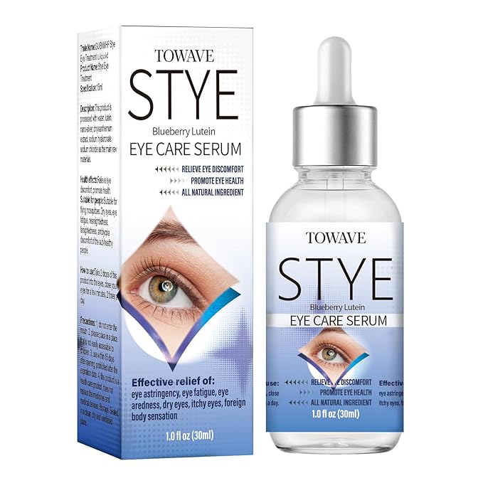 Stye Eye Treatment, Natural Relief Drops Serum for Styes Chalazion and Blepharitis, Fast Chalazion Remover for Restore Healthier Eye Skin (1 Fl Oz (Pack of 1), Original)