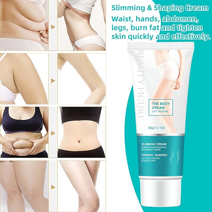 Skin Firming Body Cream, Moisturizing Body Lotion for Extremely Dry Skin, Fat Burning, Massage Cream for Body, Lightweight and Fast Absorbing, Non-Greasy, Body Lotion for Women and Men