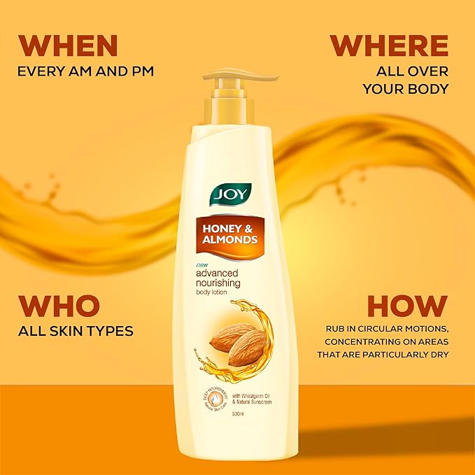 Honey & Almonds Nourishing Body Lotion 500ml