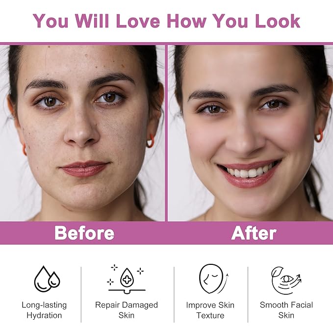 Gifts for Women,Skin Care Set,Anti-aging Moisturizing Repair Soothing Snail Mucin Serum Hydrating Facial Skin Care Routine Kit for Dull Skin & Dry Skin,Travel Skincare Gift Set Teenage Teen Girl Gifts