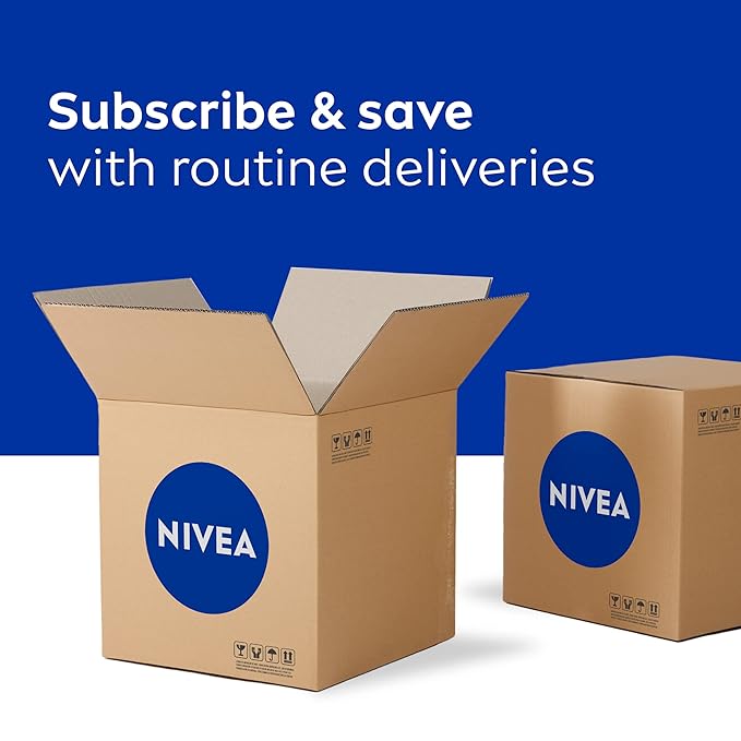 NIVEA Essentially Enriched Body Lotion for Dry Skin, Skin Care Gifts for Mom, 16.9 Fl Oz Pump Bottle, Pack of 2