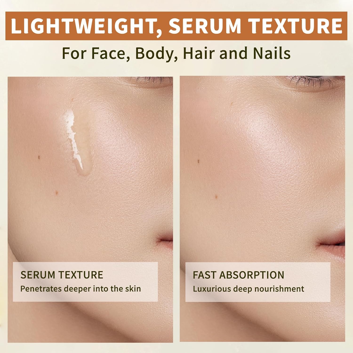 Organic Vitamin E Oil 50,000 IU for Skin, Pure & Natural Vitamine oils for Scars Hair, Face, Nail, Scalp Bath and Body Oil, Tocopherol to Repair Damaged Skin, Moisturizing Dry Skin, 4 Fl Oz