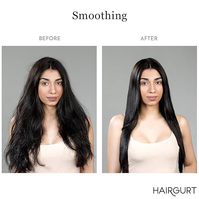 Smoothing Yogurt Deep Conditioning Hair Masque, For Thicker, Fuller Hair. Mask With Prebiotics, Protein, Macadamia, And Organic Oils For Frizzy Or Bleached Hair. Sulfate Free (6 oz)
