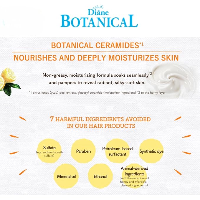 Moist Diane Botanical Moisturizing Body Milk Citrus and White Bouquet Aromafor Unisex, 16.9 Ounce