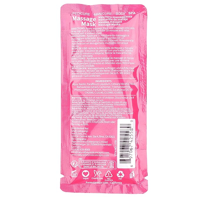 Pedicure Kit Foot Soak Set: Bubble Salt, Sugar Scrub, Massage Mask, Massage Lotion in a Box, 4 Step Foot Spa Kit for Dry Feet and Tired Feet（1 Set Rose