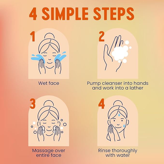 Bioré Clear & Breathable Cooling Cleanser with Witch Hazel, Acne Treatment for Face, Face Scrub for Oily Skin, Salicylic Acid Cleanser, 6.77 Oz