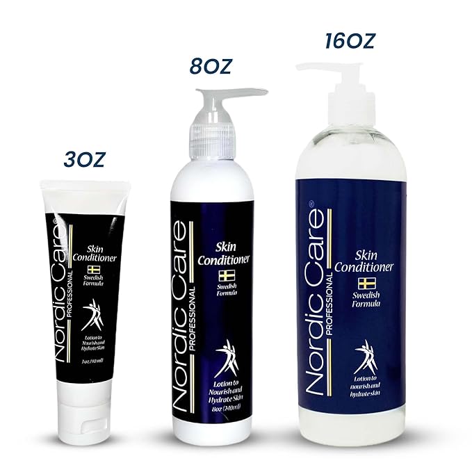 Nordic Care Skin Conditioner Lotion - Body Moisturizer with Shea Butter, Macadamia Oil & Urea, Paraben & Lanolin free Hydrating Body Lotion for Dry and Itchy Skin | (8 oz, Pack of 1)