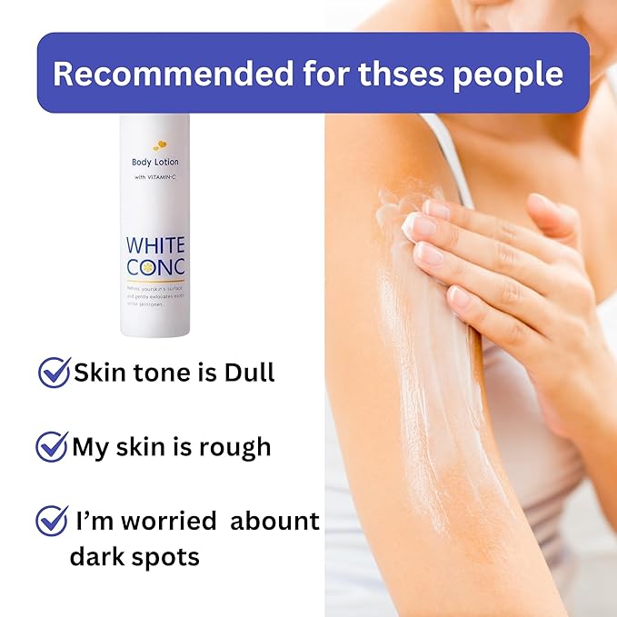 Vitamin C Moisturizing Body Lotion Spray, Japanese Hydrating Body Moisturizer for Dry Skin for Women & Men, Nourishing Skincare 8.2 oz