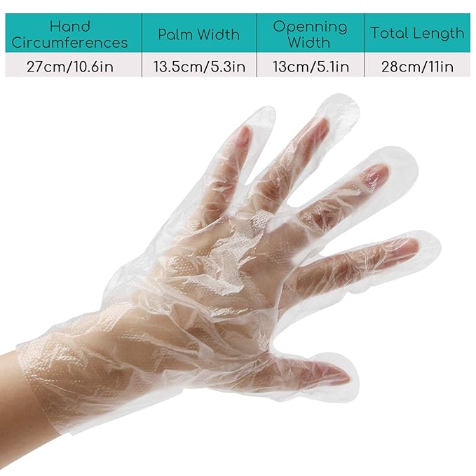 Segbeauty 200pcs Paraffin Wax Bath Liners, Plastic Socks for Moisturizing, Paraffin Baths Gloves for Hand, Foot Covers Pedicure Bags for Feet Thermal Hot Wax thera-py SPA Paraffin Wax Machine