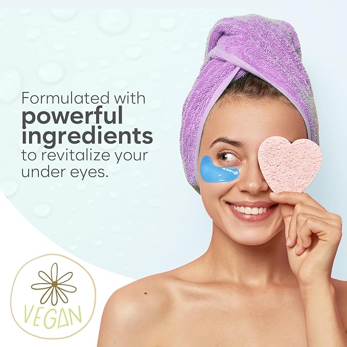 Hyaluronic Acid Under Eye Patches(30 Pairs) Under Eye Patches for Dark Circles, Under Eye Patches for Puffy Eyes and Dark Circles, Under Eye Mask, Eye Care, Puffy Eyes Treatment