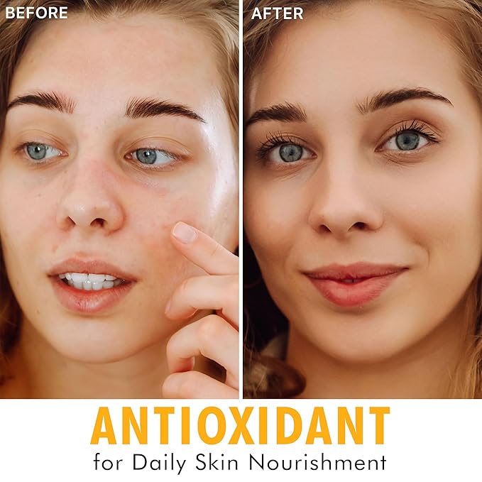 Face Serum - Vitamin C Serum for Face Anti Aging Serum with Hyaluronic Acid & Ferulic Acid Brightening Serum, Anti Wrinkle Serum for Face (2 Fl Oz)