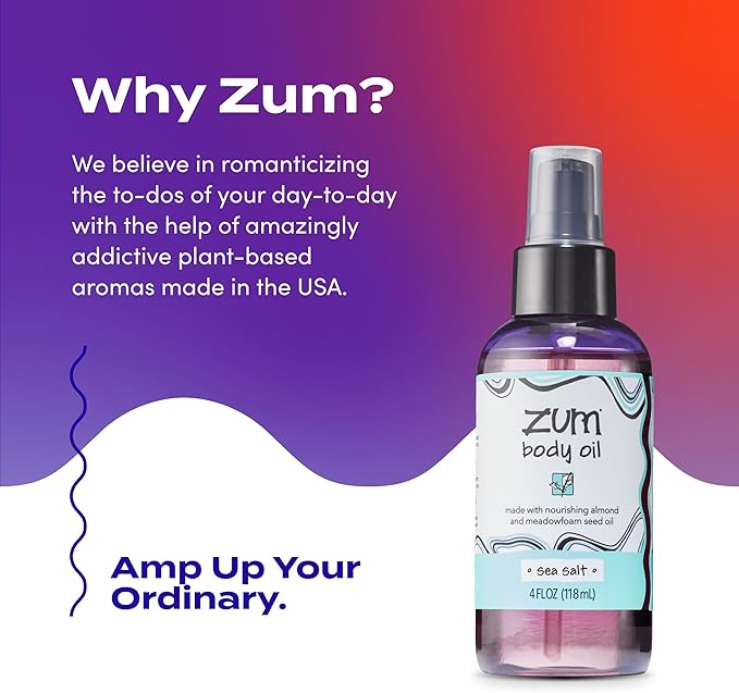 Indigo Wild Zum Massage and Body Oil - Sea Salt - 4 fl oz