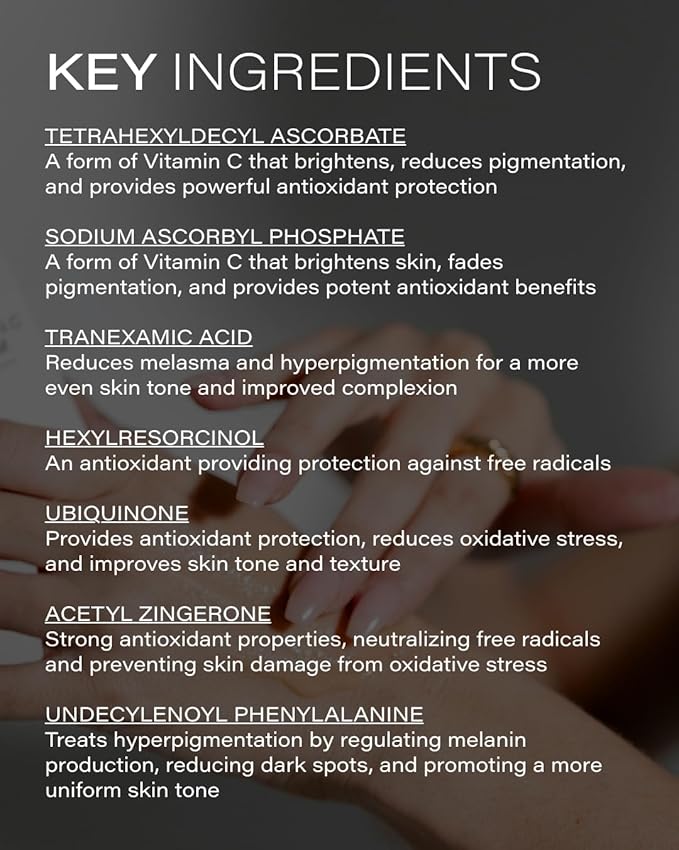 Vitamin C Serum, 1.0 Fl Oz, Dermatologist crafted skincare