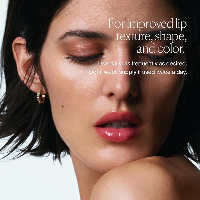 U Beauty The PLASMA Tinted Lip Compound Anti-Wrinkle & Anti-Aging Treatment - Shimmery Plumping Lip Gloss with Hyaluronic Acid, Shea Butter, Salicylic Acid & Peptides to Deeply Hydrate,Lady- 15 mL